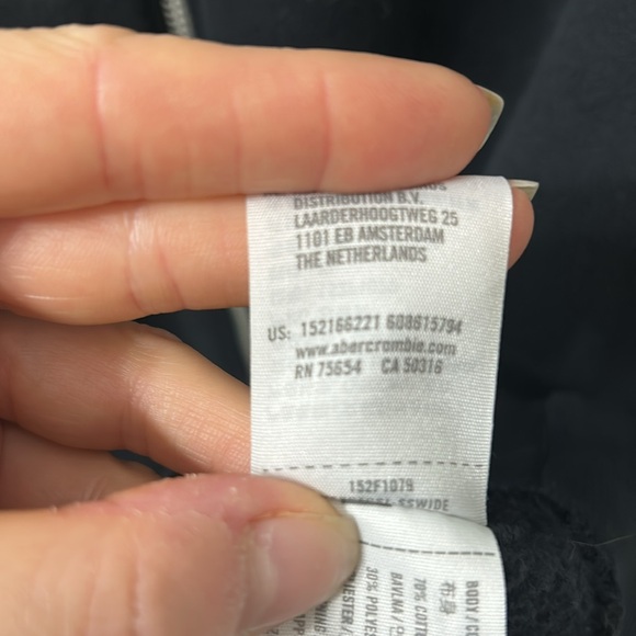 Abercrombie & Fitch Soft Collection Full Zip Hooded Sweatshirt - Picture 5 of 6